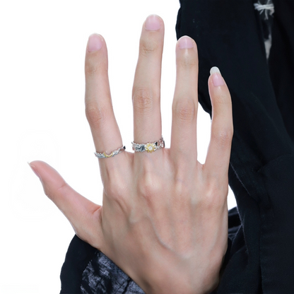Solar Moon Ring